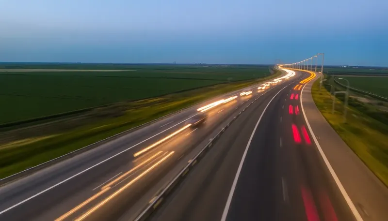 Doprava – rýchlosť na diaľnici D1: nočná premávka