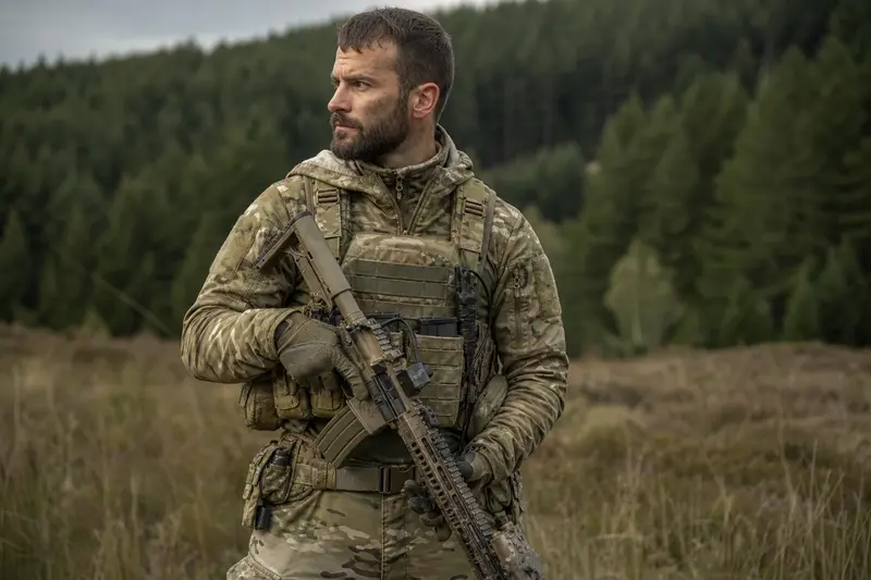 Profesionálny vojak Ozbrojených síl počas služby