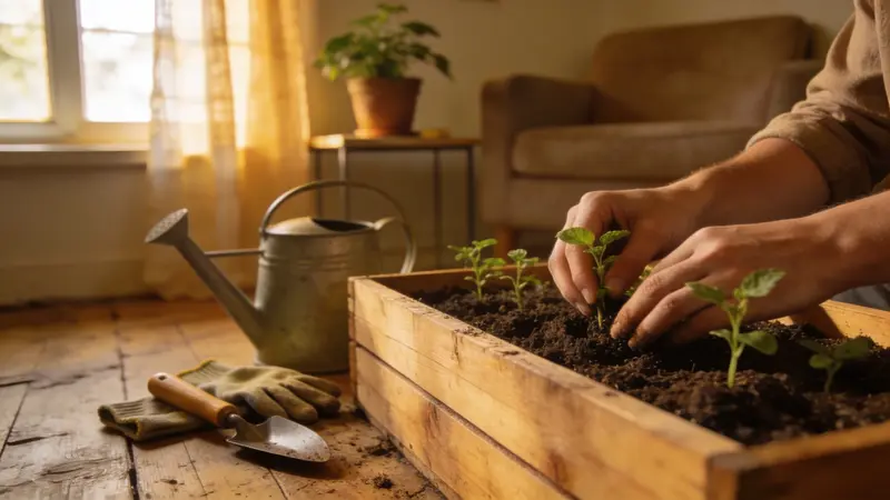 Bývanie - záhradkárčenie pre začiatočníkov: výsadba zeleniny